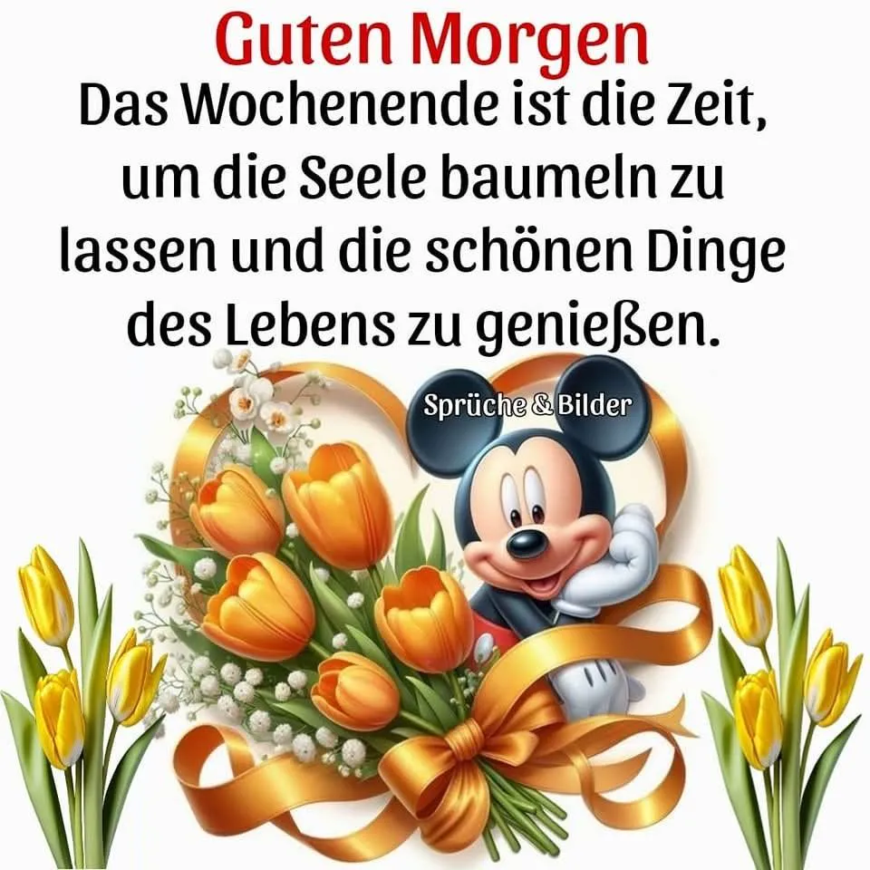 Ein poetischer Gruß zum Wochenende: Zeit für Liebe und sanfte Freude