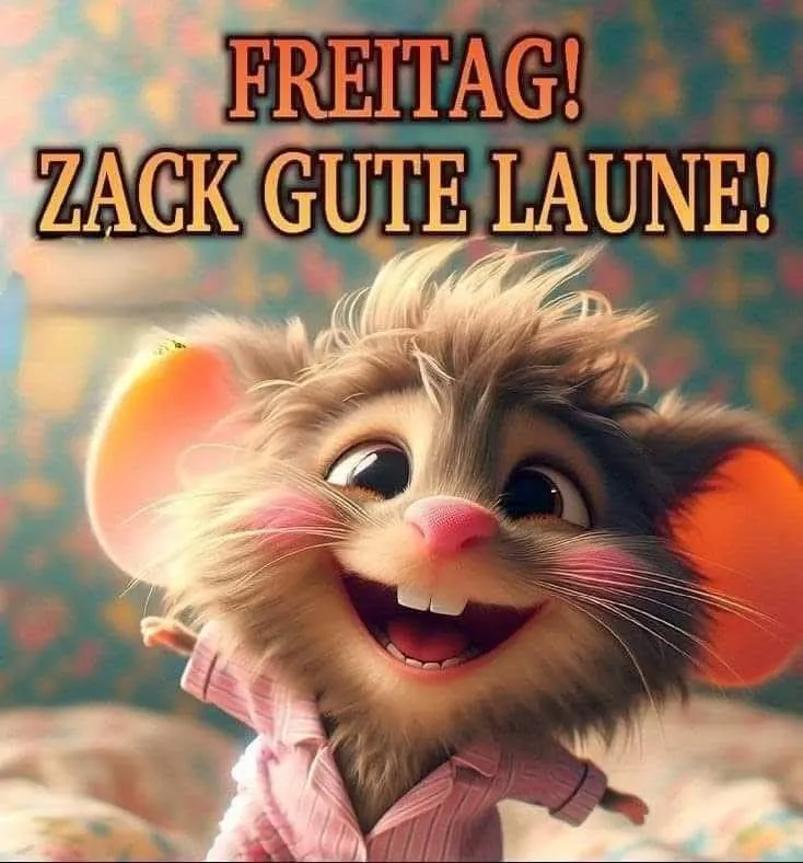 Freitagsspruch: Zack gute Laune!