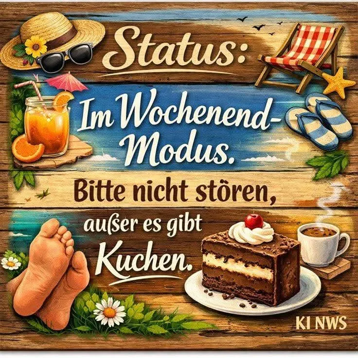 Schönes Wochenende: Im ultimativen Wochenend-Modus entspannen!