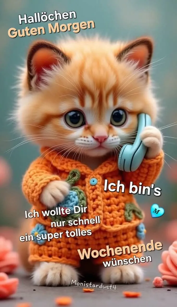 Süßes Wochenende - Ein tolles Wochenende!
