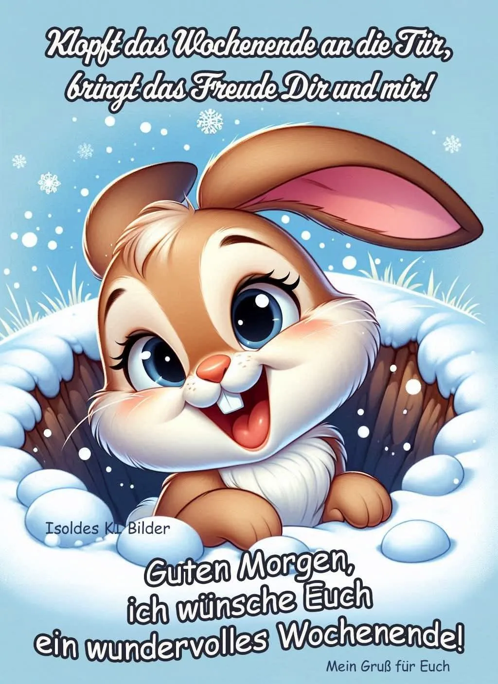 Wundervolles Wochenende - Hase bringt Freude