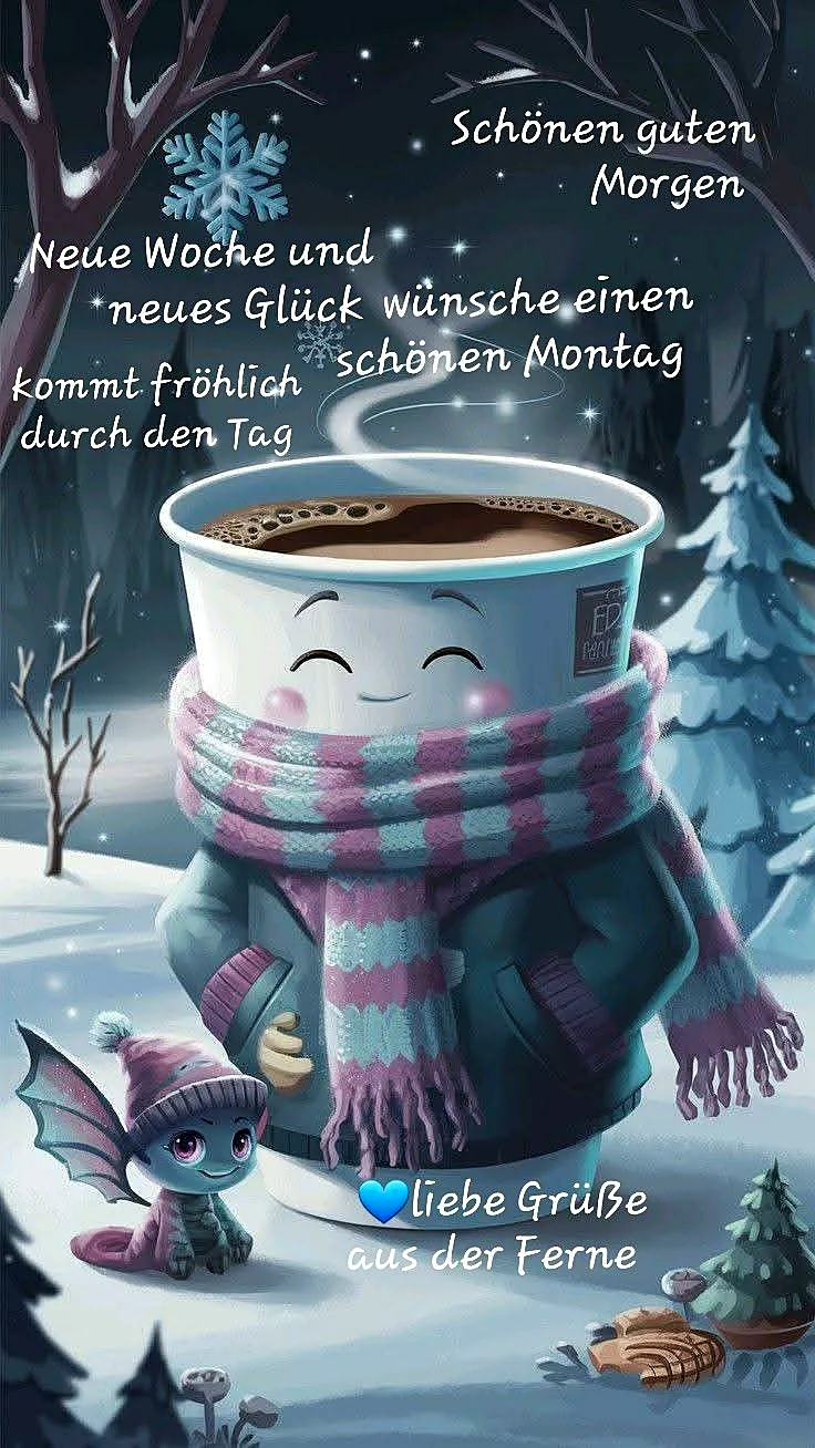 Dein Motivations-Kick: Ein warmer Guten Morgen & Schönen Montag Gruß!
