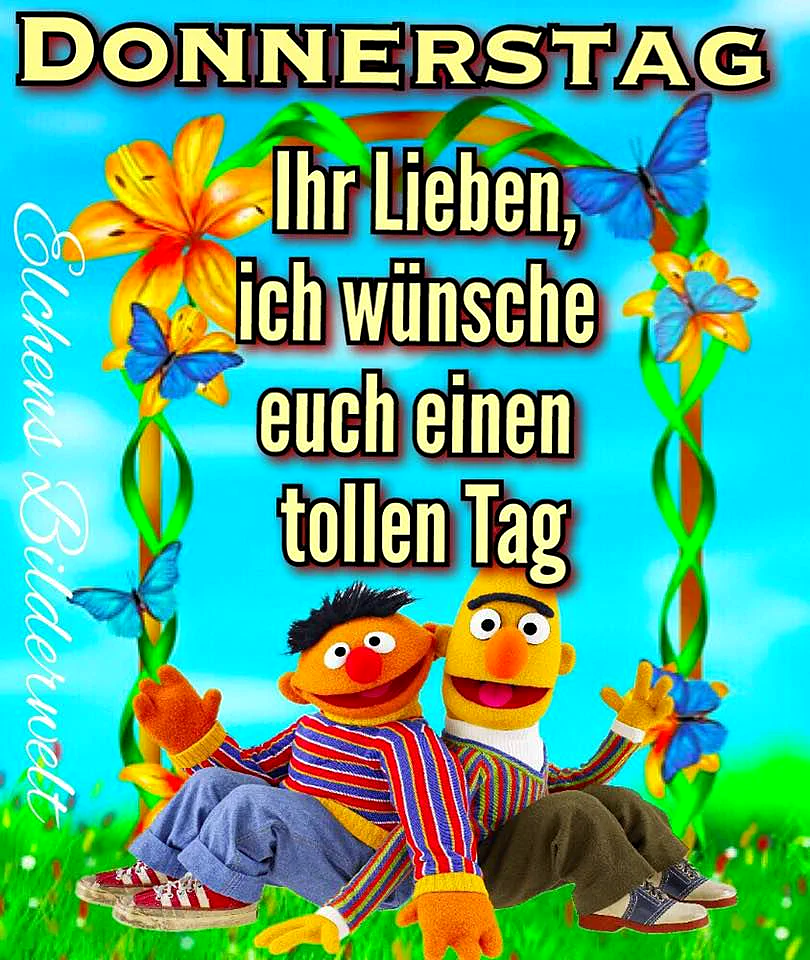 Donnerstag-Gruß: Ein toller Tag für dich!