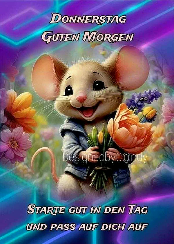 Donnerstag-Gruß: Guten Morgen mit einem Lächeln!