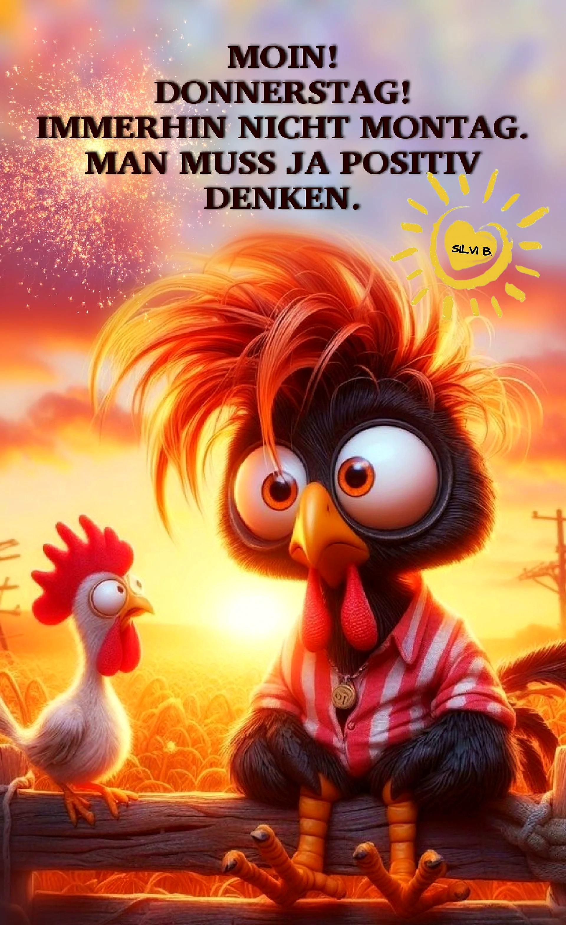 Donnerstag-Gruß: Positives Denken am Donnerstag