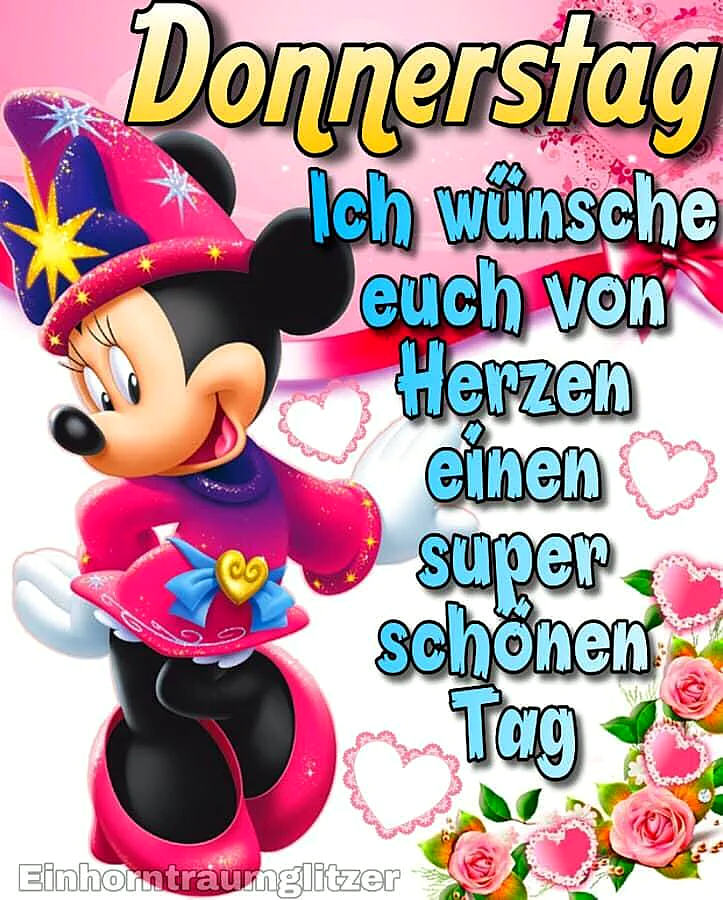 Donnerstag-Gruß: Schönen Donnerstag!
