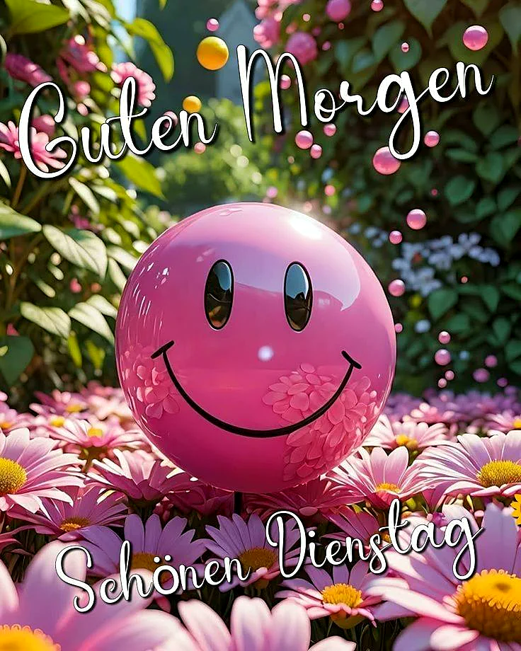 Ein fröhlicher Dienstagmorgen mit einem Lächeln