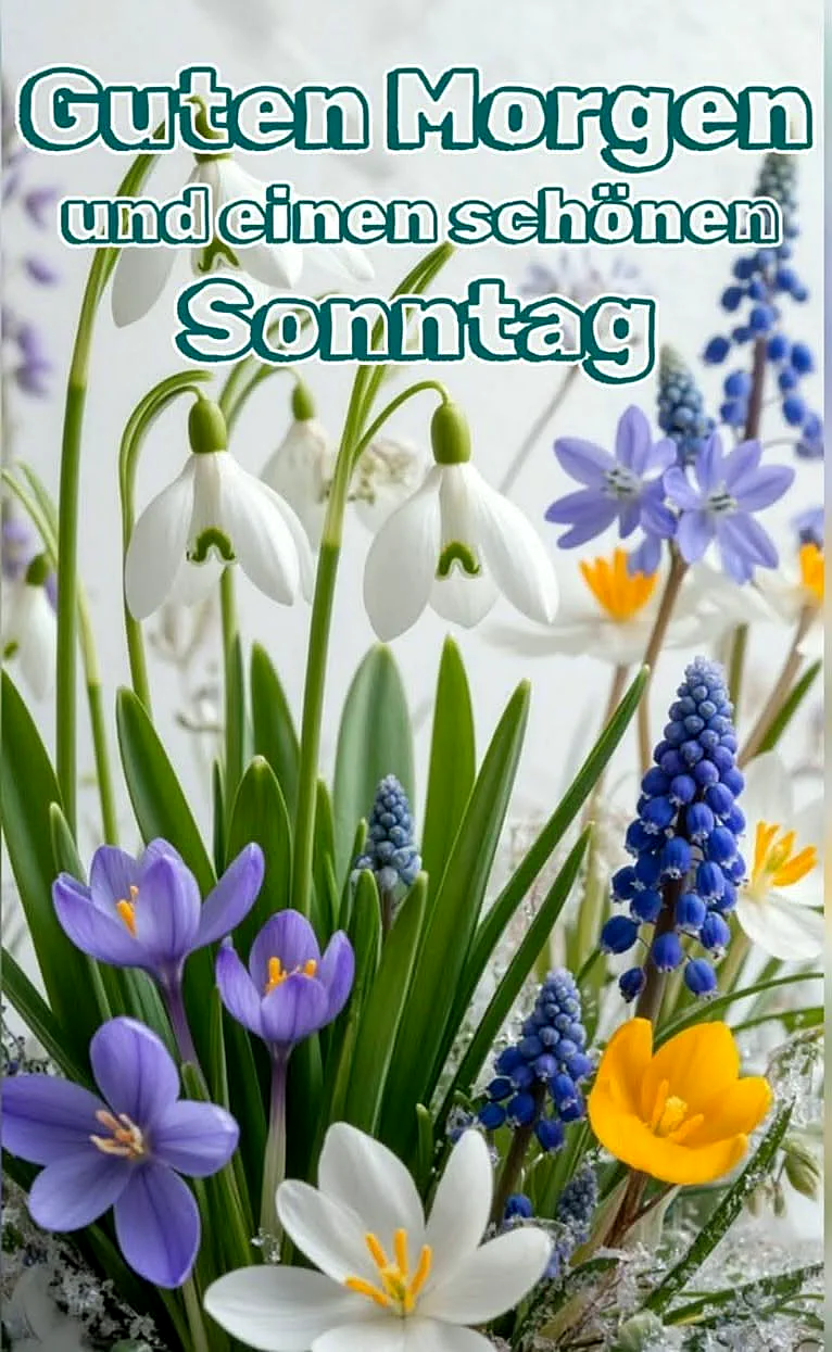 Ein gemütlicher Sonntag erwacht: Frühlingsblumen für einen entspannten Morgen