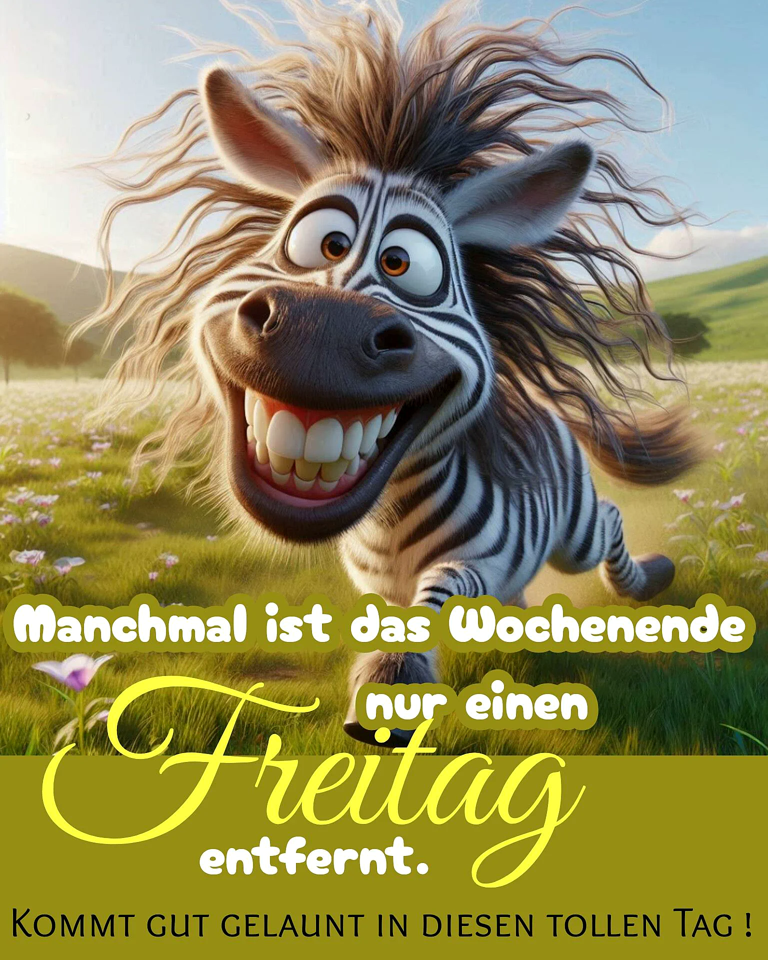 Freitag-Freude: Das Wochenende ist nah!