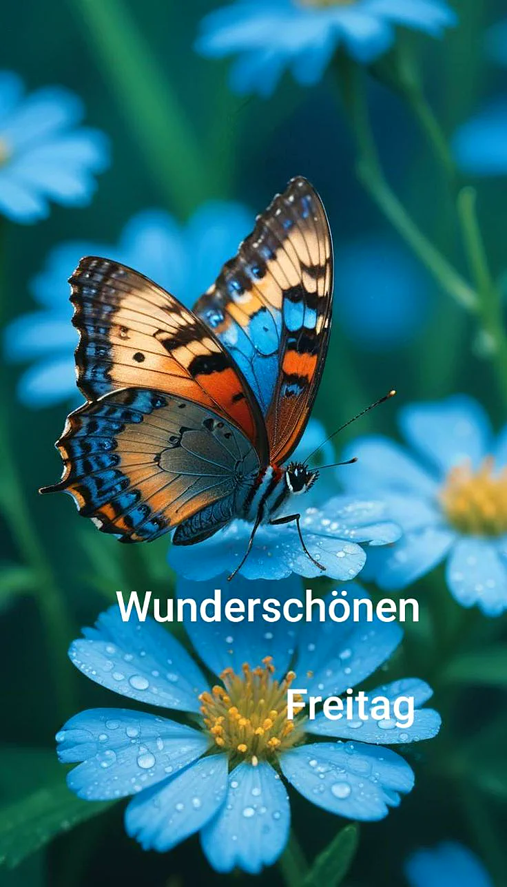 Freitag-Freude: Ein farbenfroher Gruß zum Wochenende