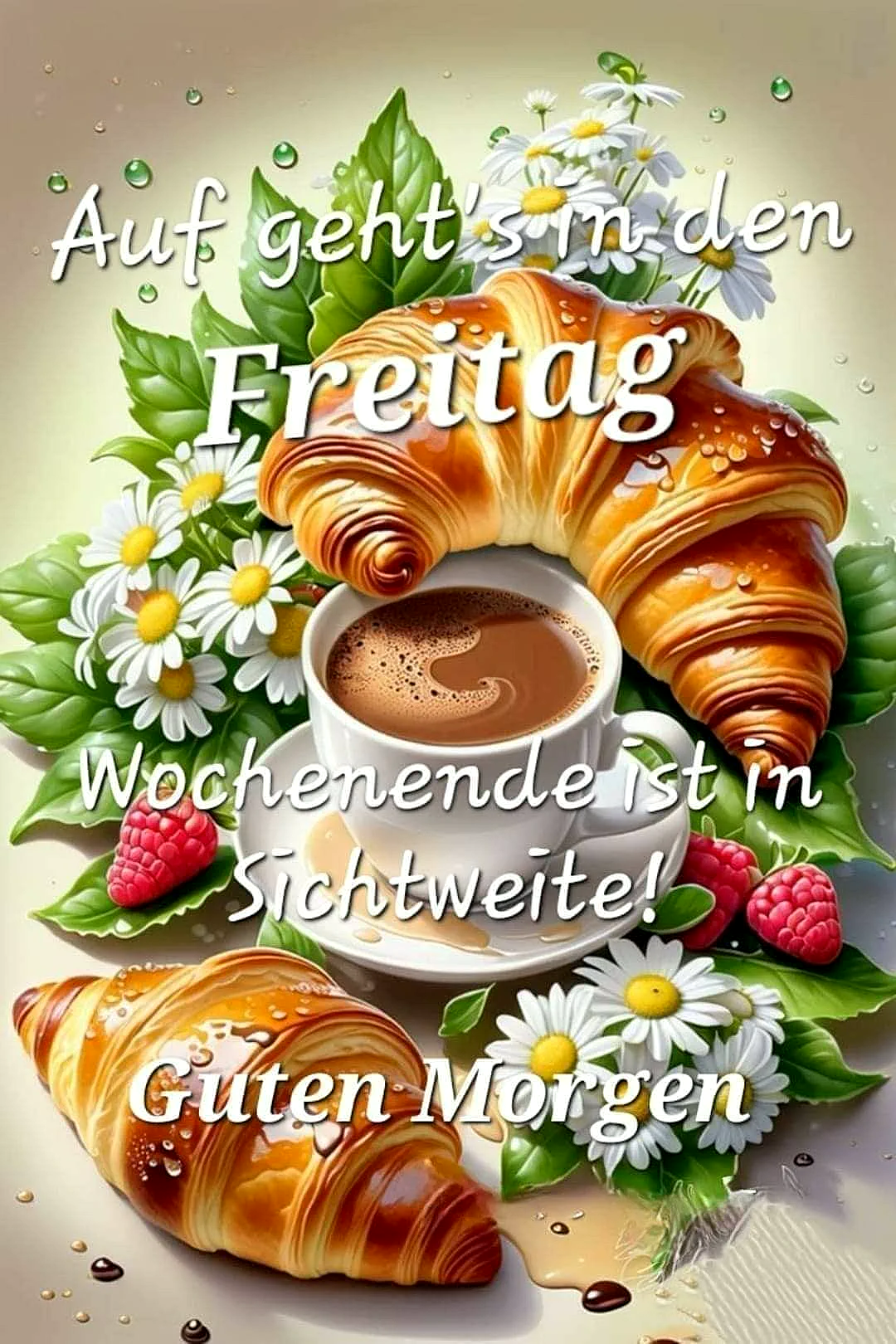 Freitag-Freude: Guten Morgen, das Wochenende kommt!