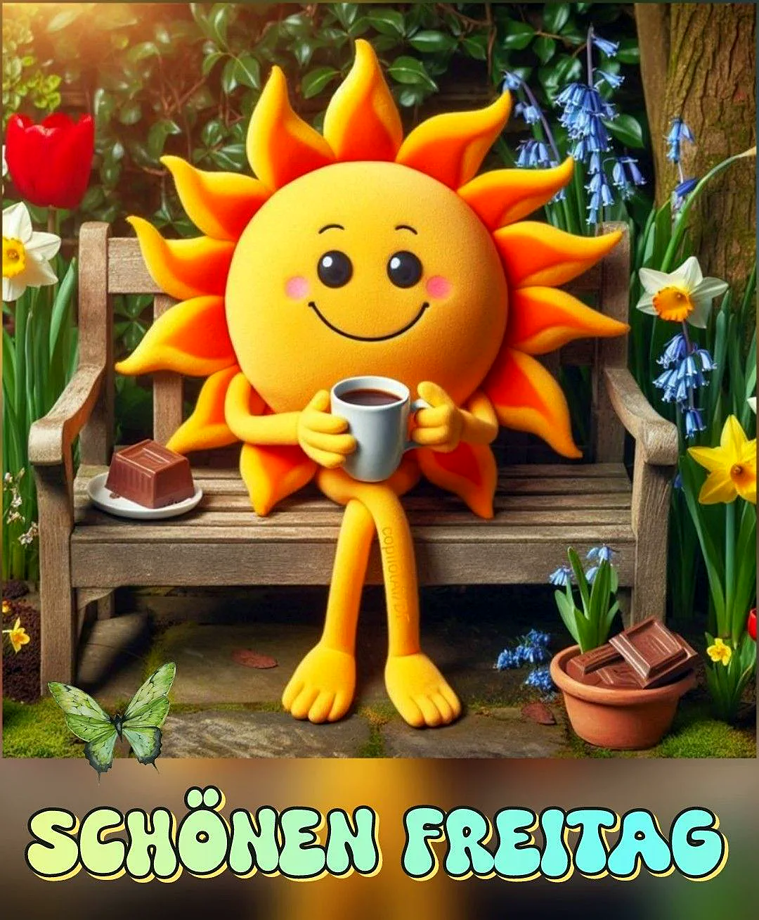 Freitag-Freude: Süße Grüße für den Feierabend