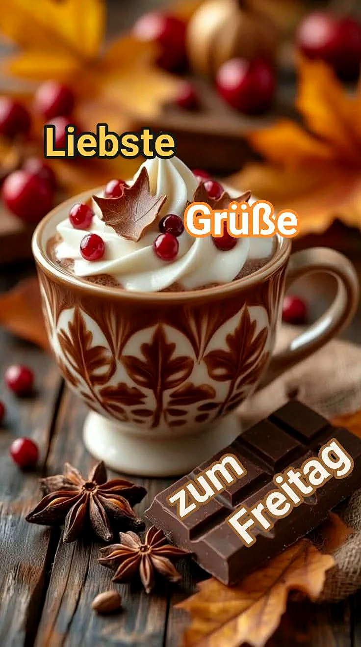 Freitag-Freude: Süße Grüße zum Start ins Wochenende