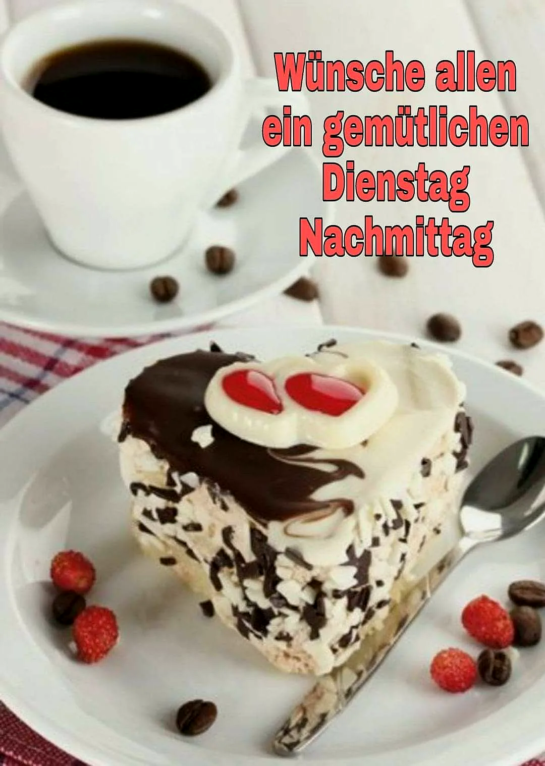 Gemütlicher Dienstag Nachmittag - Schokoladen-Torte & Kaffee