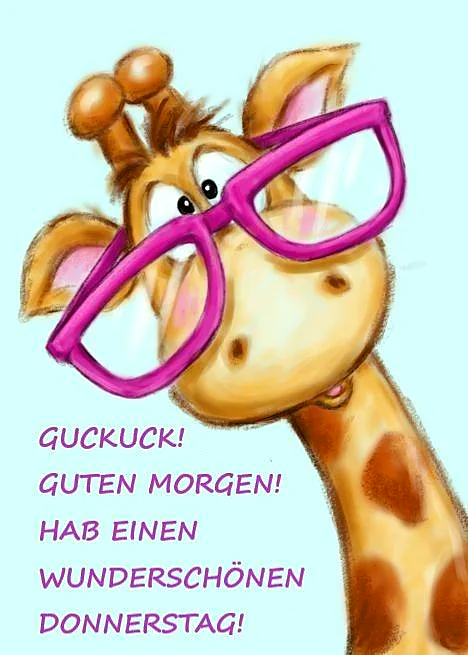 Guckuck! Guten Morgen, Donnerstag!