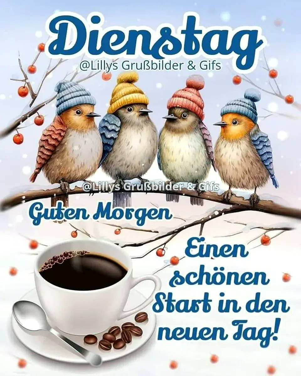 Guten Morgen Dienstag: Starte fokussiert und energiegeladen in den Tag!