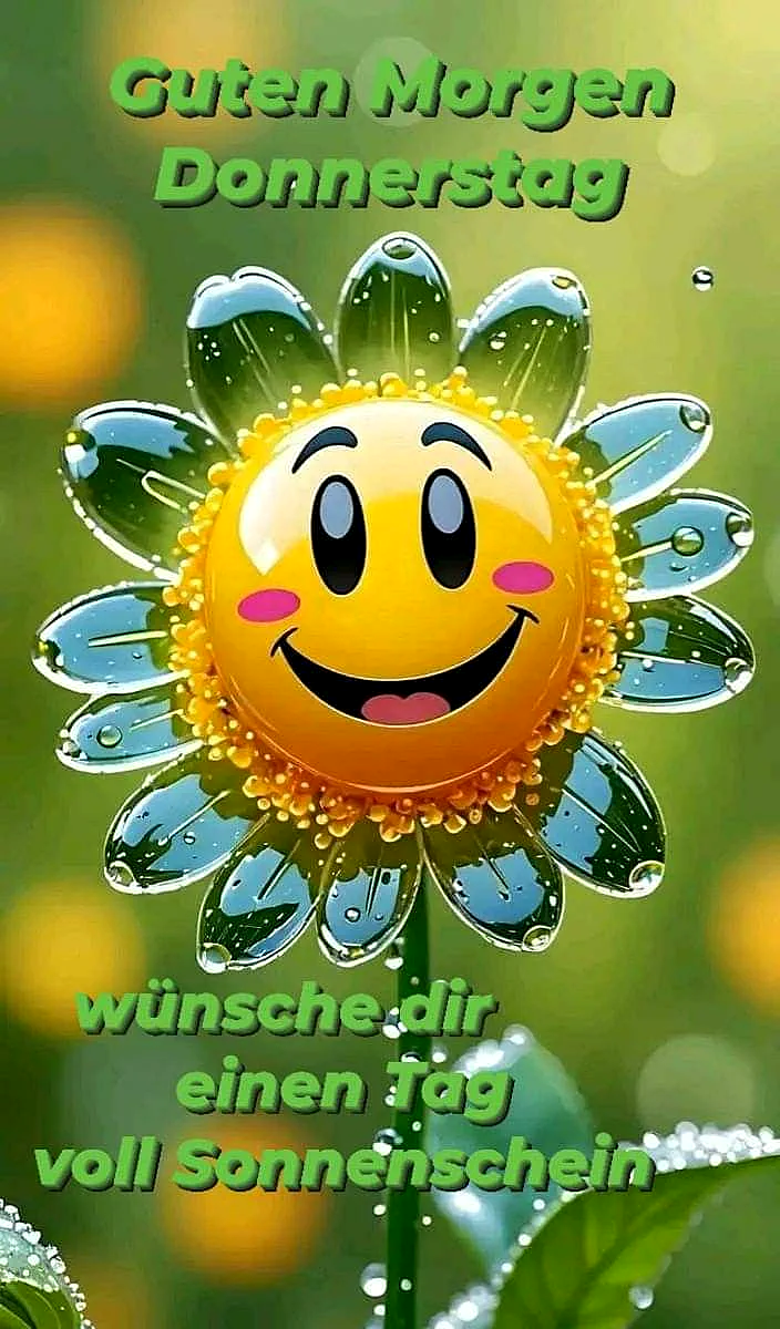 Guten Morgen Donnerstag: Ein Tag voller Sonnenschein!