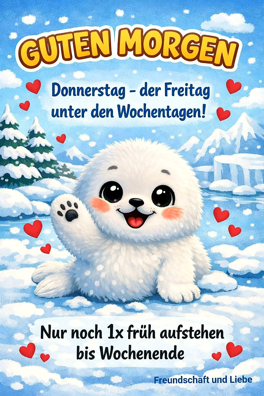 Guten Morgen! Donnerstag ist der kleine Freitag – Vorfreude pur aufs Wochenende