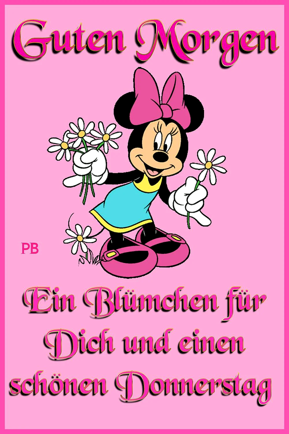 Guten Morgen - Ein Blümchen für Dich