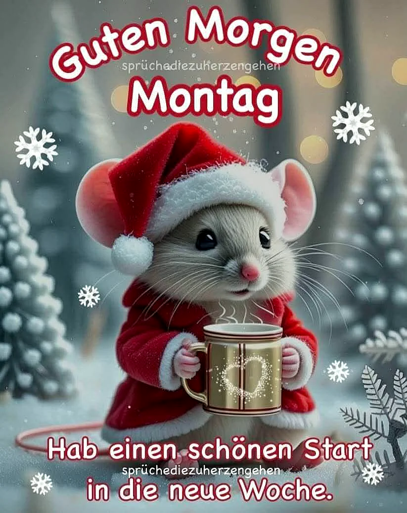 Guten Morgen Montag: Süße Grüße für einen perfekten Start