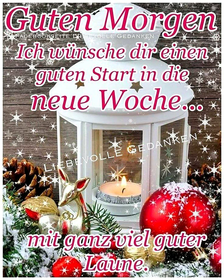Guten Morgen: Schöne Grüße zum Wochenstart