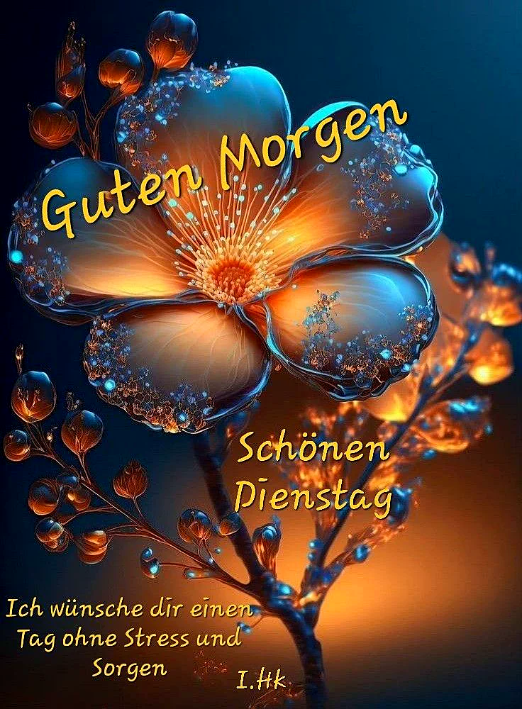 Guten Morgen, Schönen Dienstag - Ein stressfreier Tag für dich!
