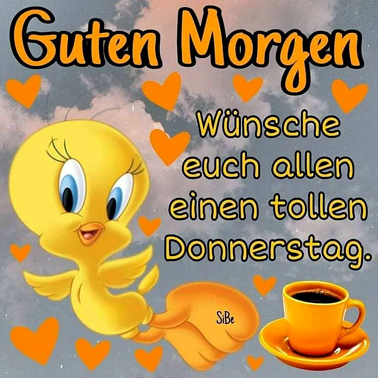 Guten Morgen - Schönen Donnerstag Bilder für WhatsApp
