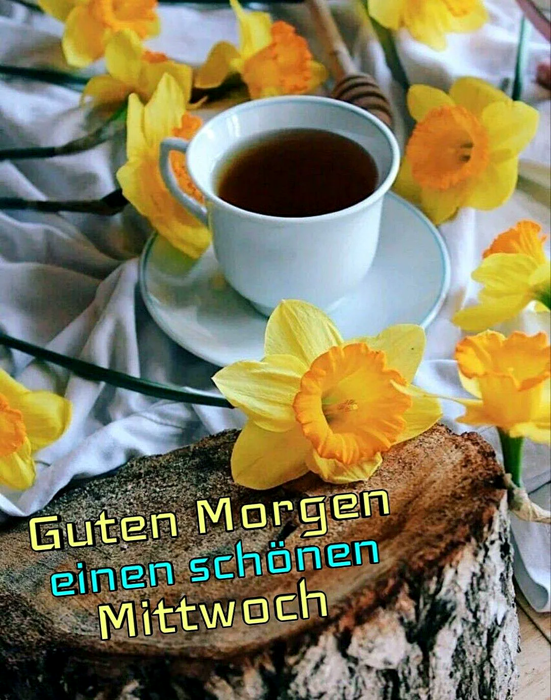 Guten Morgen! Schönes Mittwoch-Bild für WhatsApp