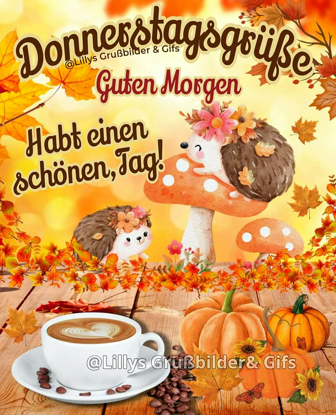 Herzliche Donnerstagsgrüße: Mit Vorfreude ins fast Wochenende starten!