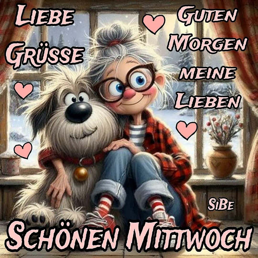 Herzliche Grüße zum Schönen Mittwoch