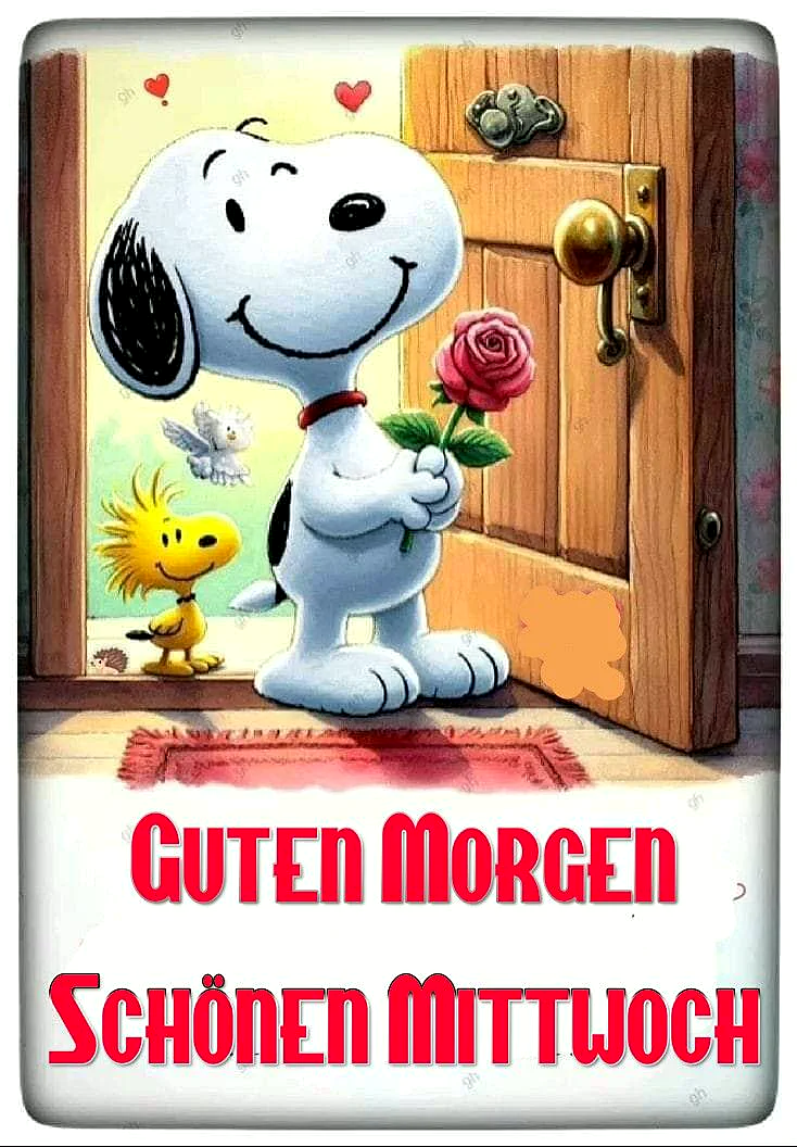 Mit Snoopy durch die Wochenmitte