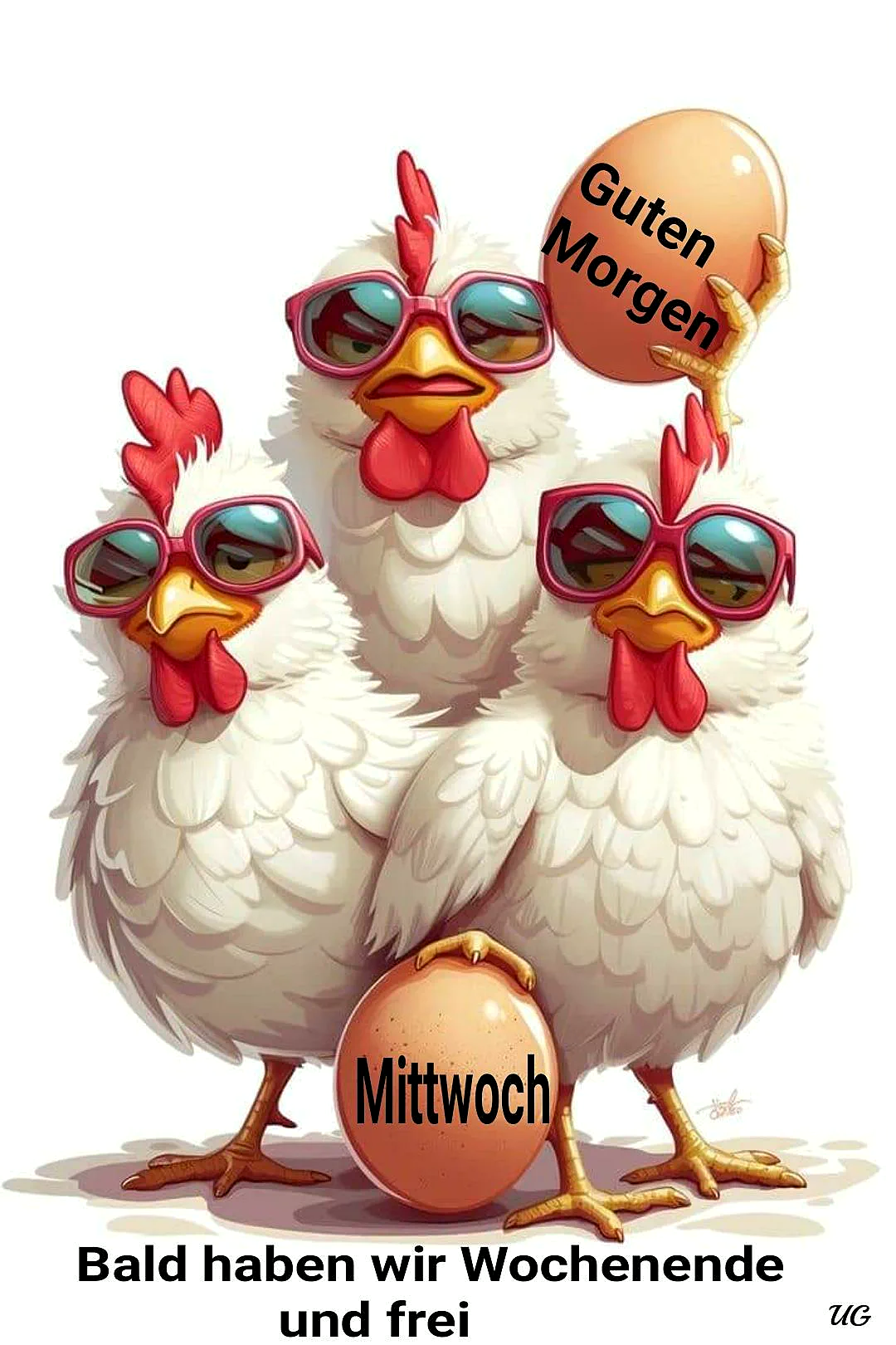 Mittwochsgruß: Guten Morgen, fast Wochenende!