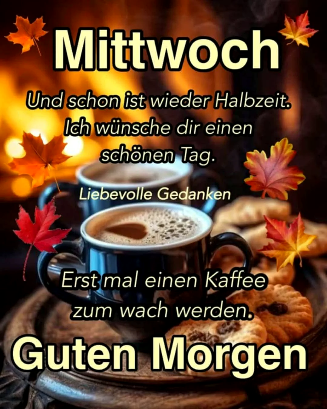 Mittwochsgruß: Halbzeit erreicht! ☕️