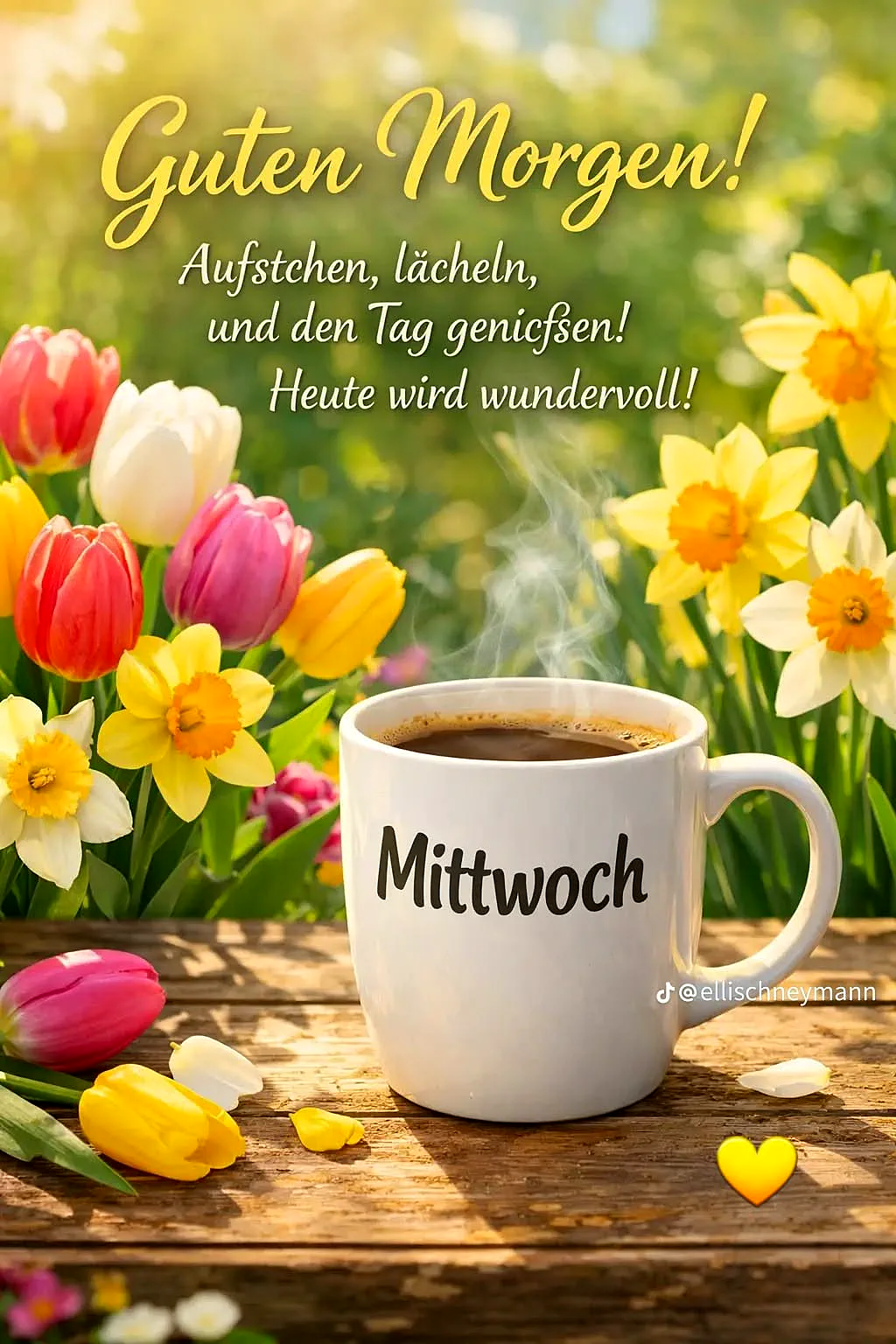 Mittwochsmotivation: Guten Morgen!