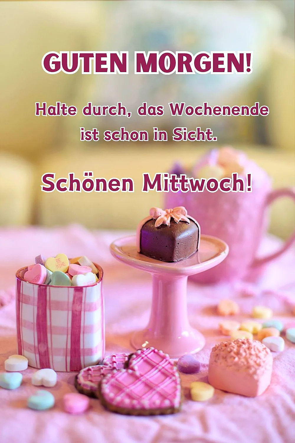 Mitwochsmotivation: Durchhalten bis zum Wochenende