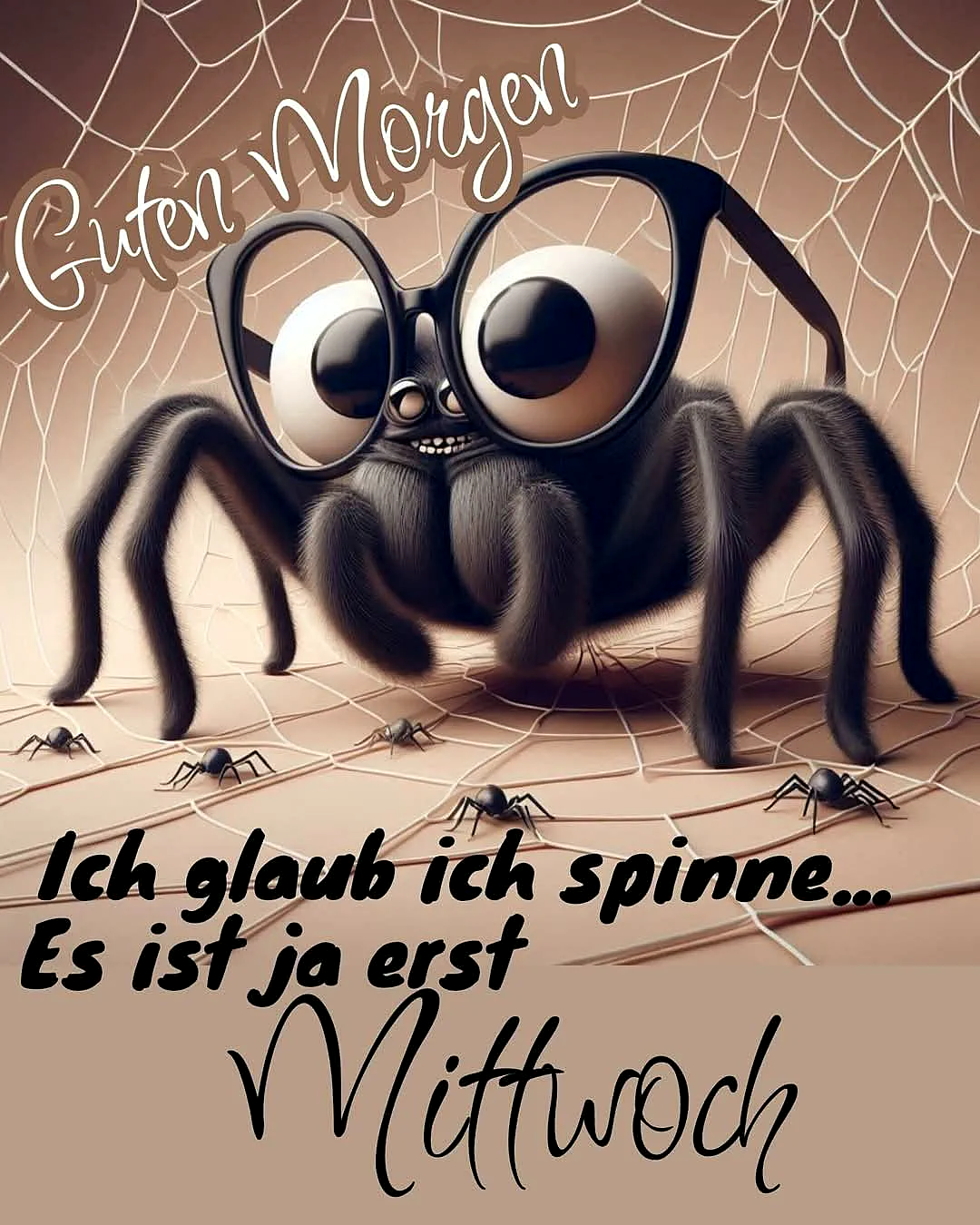Mitwochsmotivation: Ich glaub ich spinne... Es ist ja erst Mittwoch