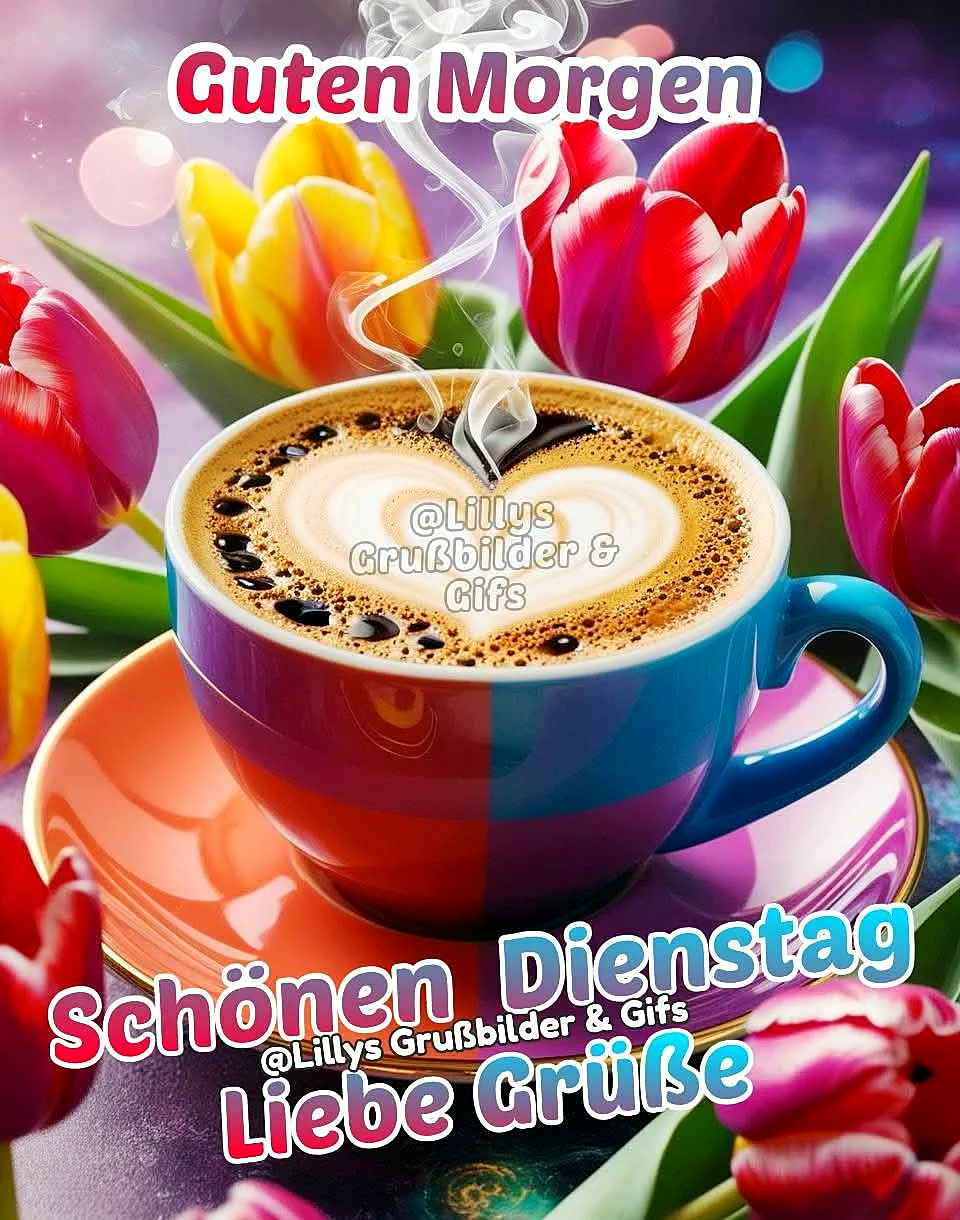 Schönen Dienstag - Guten Morgen Grüße