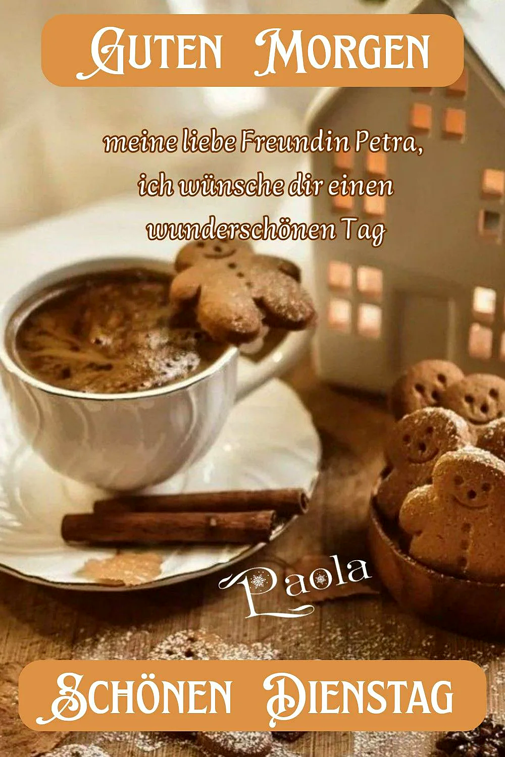 Schönen Dienstag! Guten Morgen Grüße für meine Lieblingsmenschen