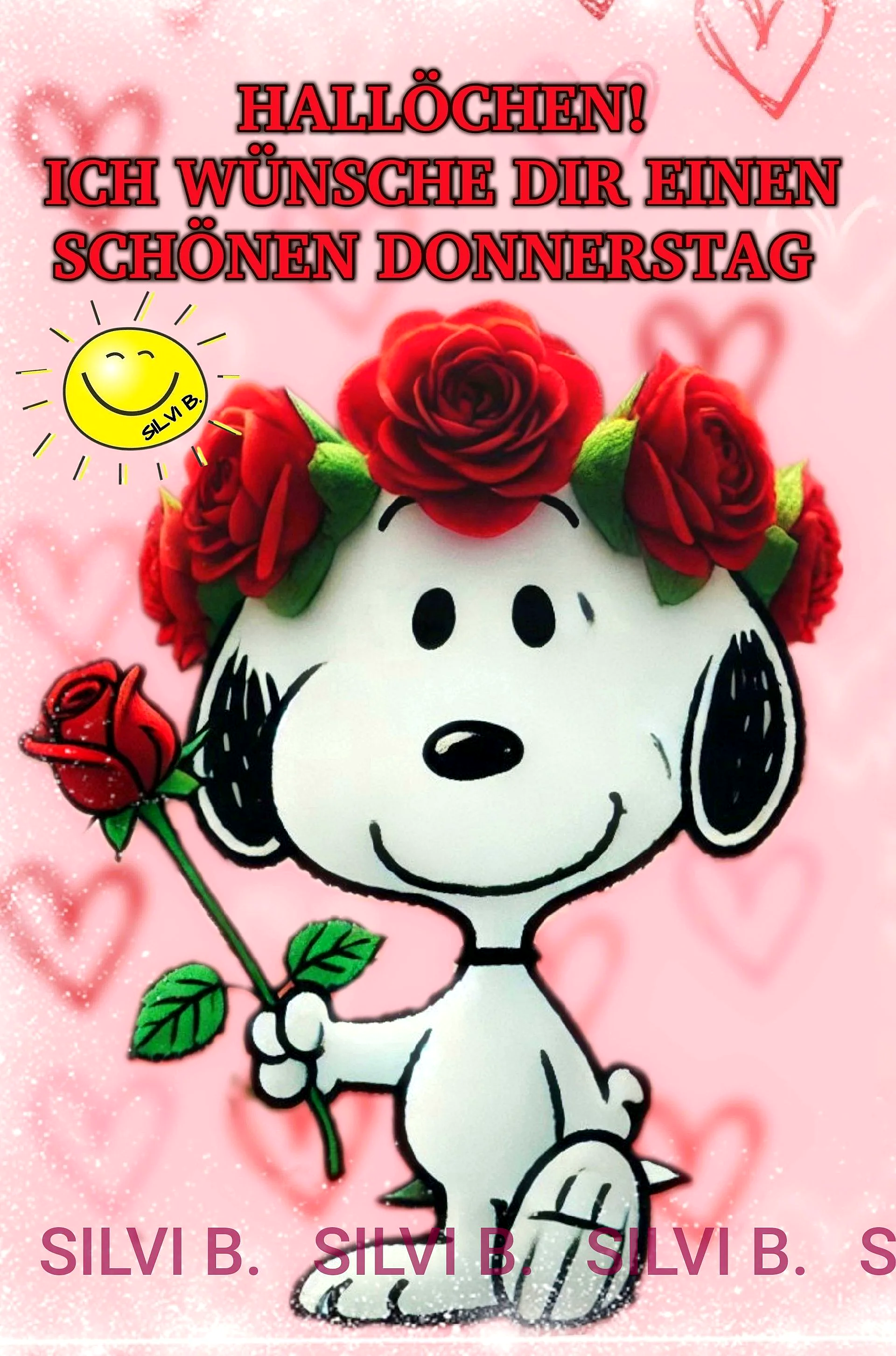 Schönen Donnerstag Bilder - Süße Grüße für WhatsApp