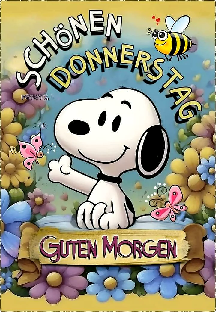 Schönen Donnerstag: Ein fröhlicher Gruß zum Vorfreude-Tag