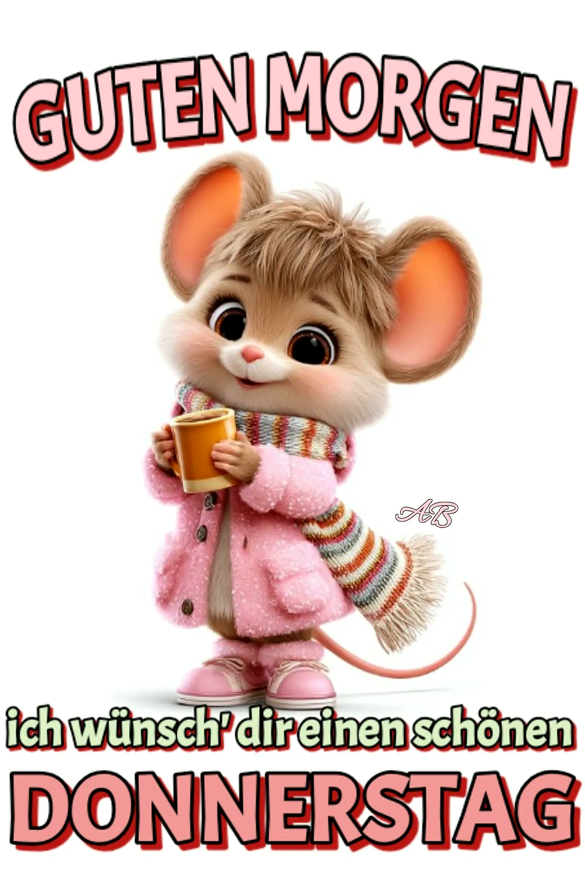 Schönen Donnerstag! Guten Morgen Grüße