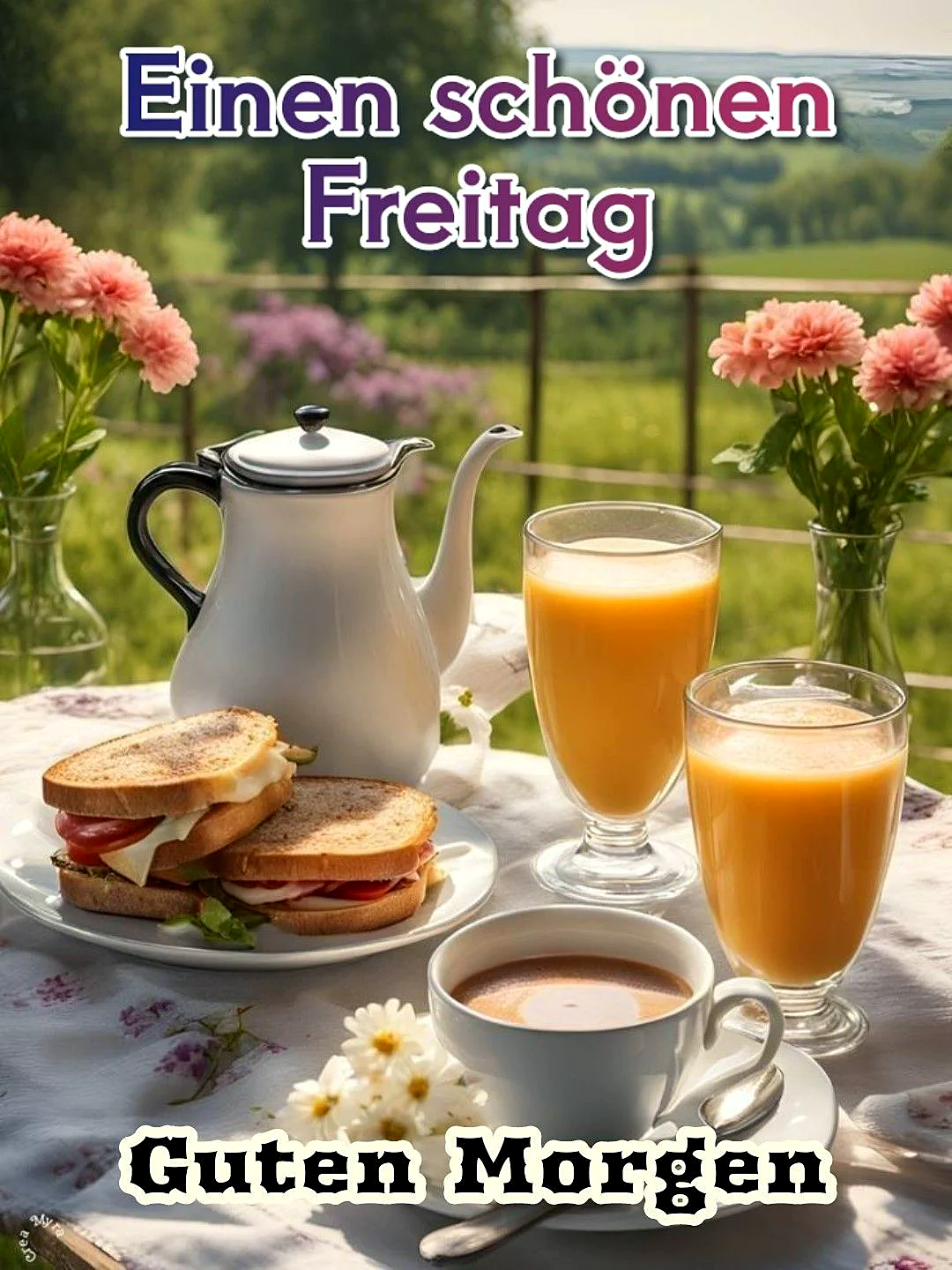 Schönen Freitag Bilder - Guten Morgen & Feierabend Grüße
