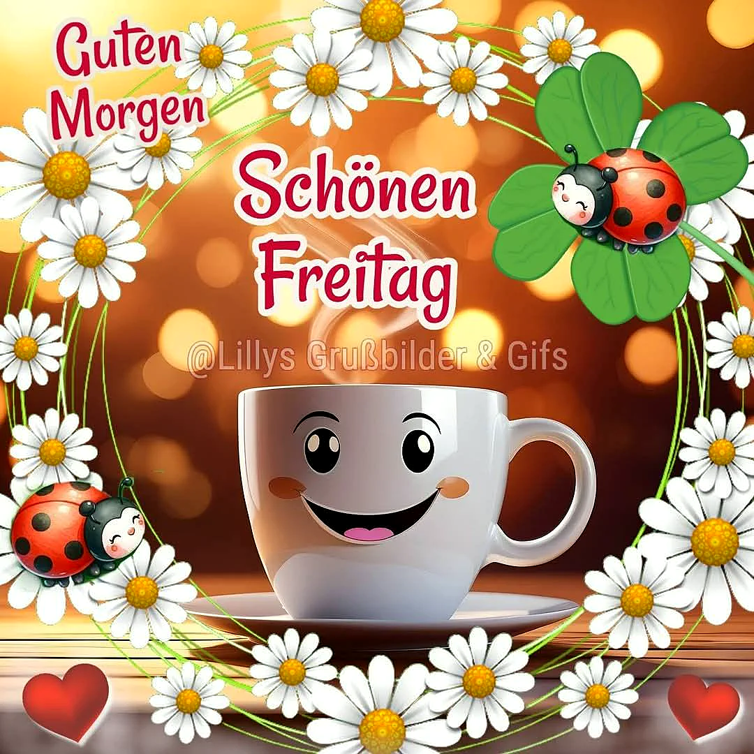 Schönen Freitag Bilder - Guten Morgen Gruß