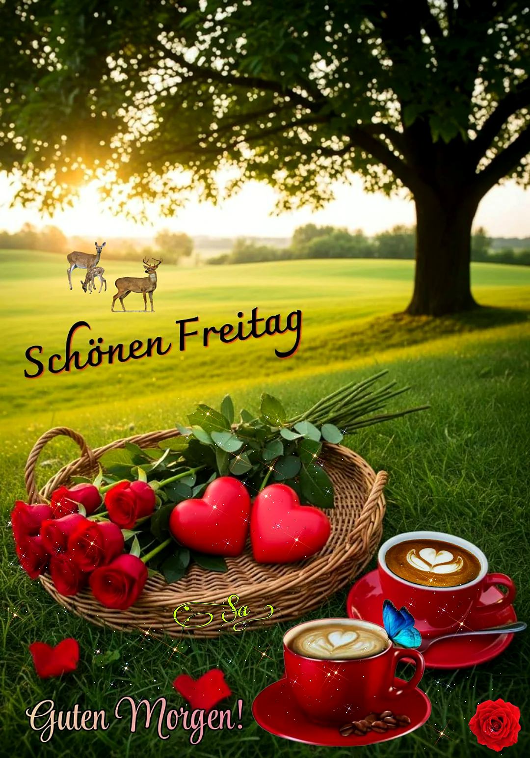 Schönen Freitag: Ein perfekter Morgen