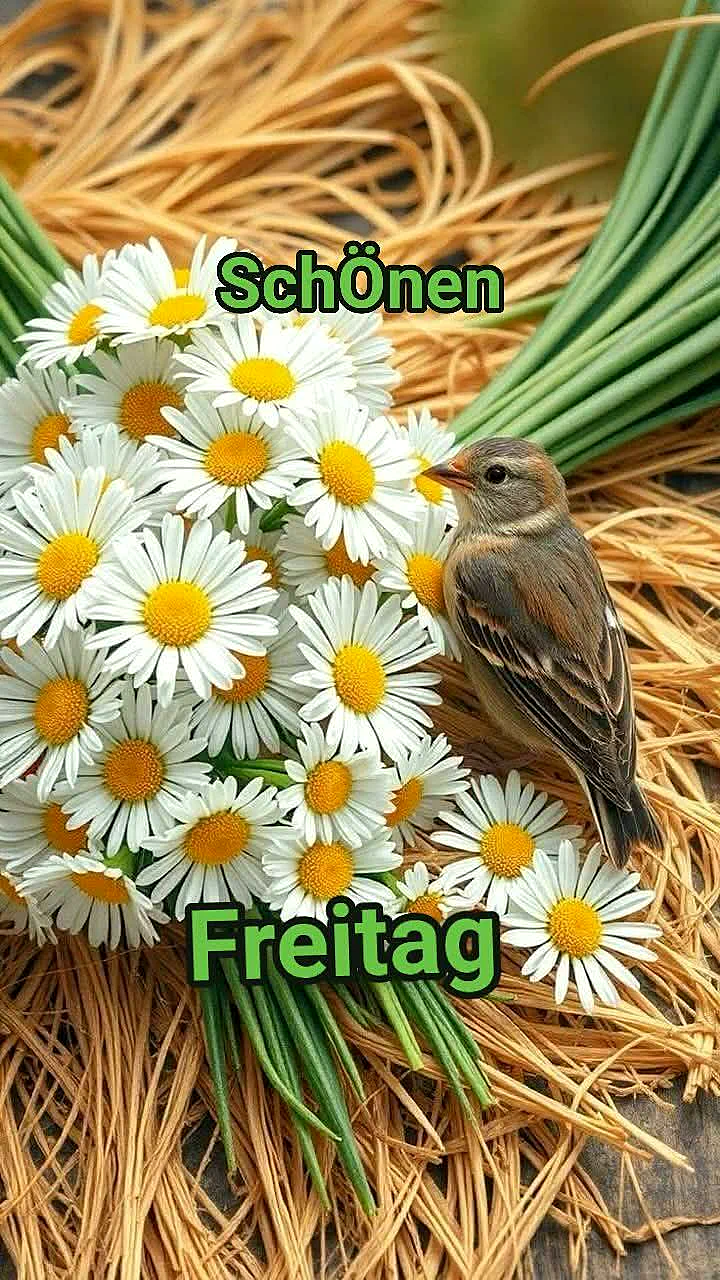 Schönen Freitag - Endlich ist es soweit! Freue dich auf dein Wochenende!