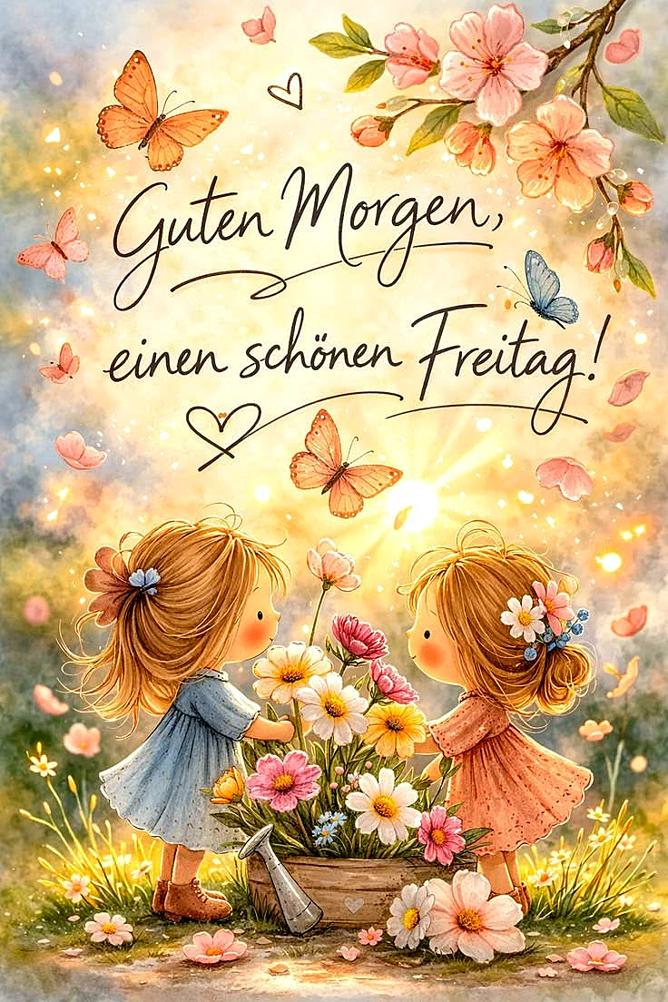 Schönen Freitag! Guten Morgen Grüße