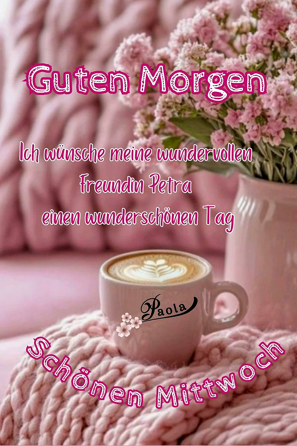Schönen Mittwoch Bilder - Guten Morgen Gruß für Whatsapp