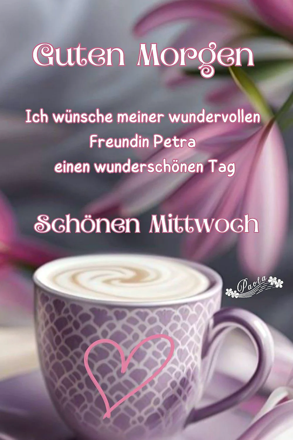 Schönen Mittwoch Bilder - Guten Morgen Gruß für WhatsApp