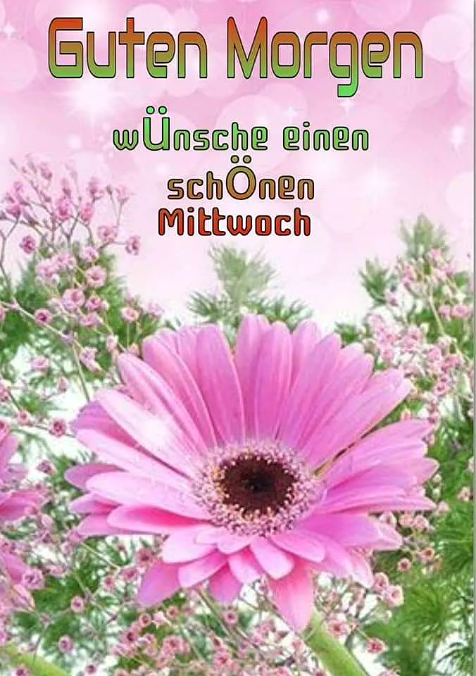 Schönen Mittwoch Bilder - Guten Morgen, Halbzeit-Motivation