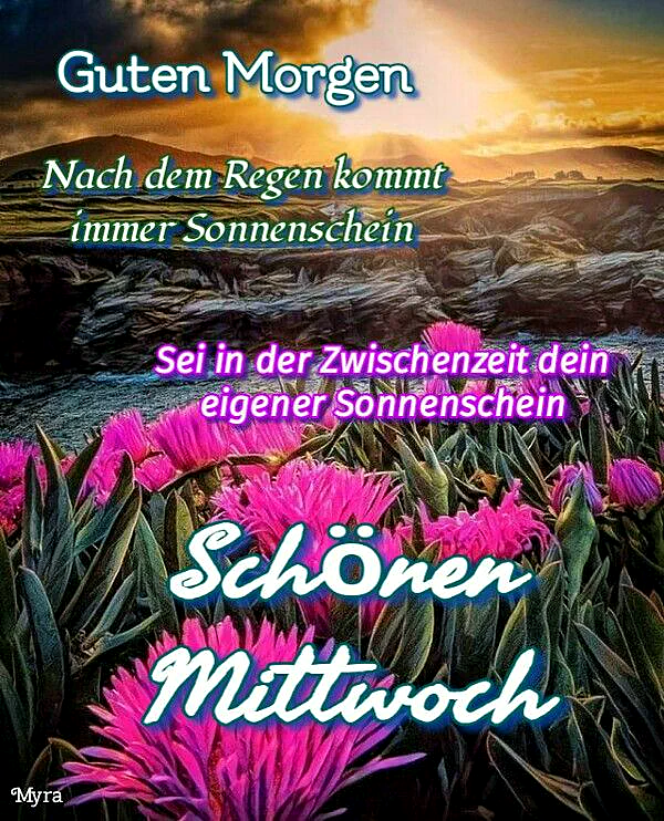 Schönen Mittwoch - Dein Sonnenschein